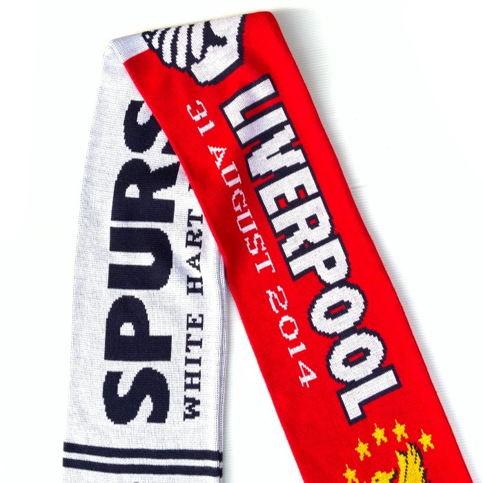 SPURS VS LIVERPOOL supporter muffler | Vintage.City 빈티지숍, 빈티지 코디 정보