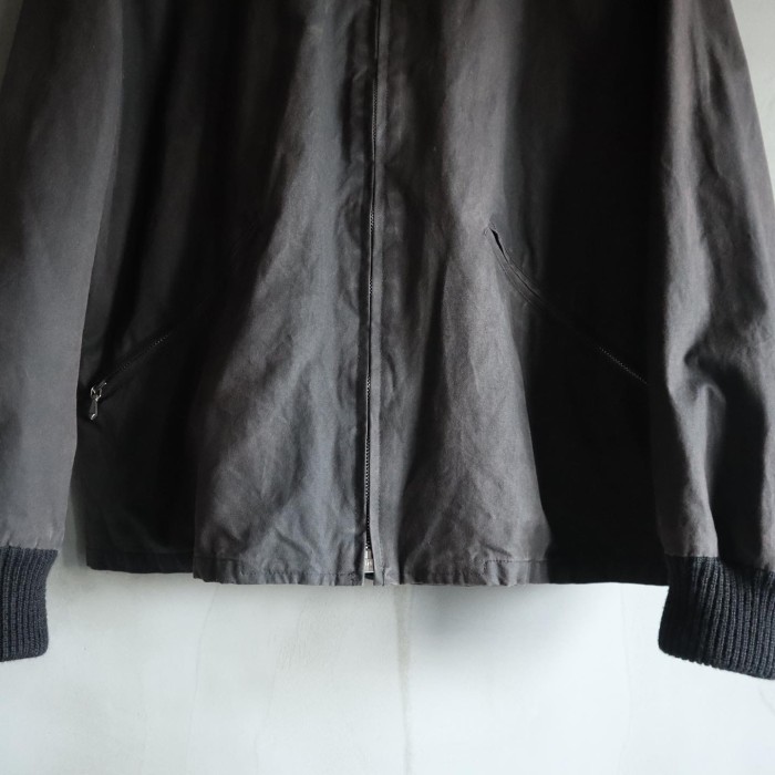【90s】 agnes b. zip-up oild jacket | Vintage.City 빈티지숍, 빈티지 코디 정보