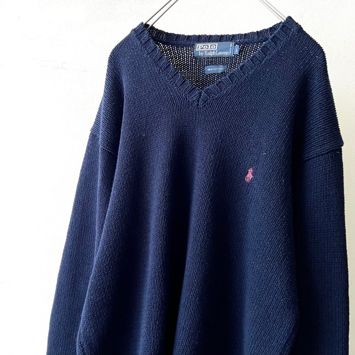 90's Polo Ralph Lauren Cotton Knit | Vintage.City 古着屋、古着コーデ情報を発信