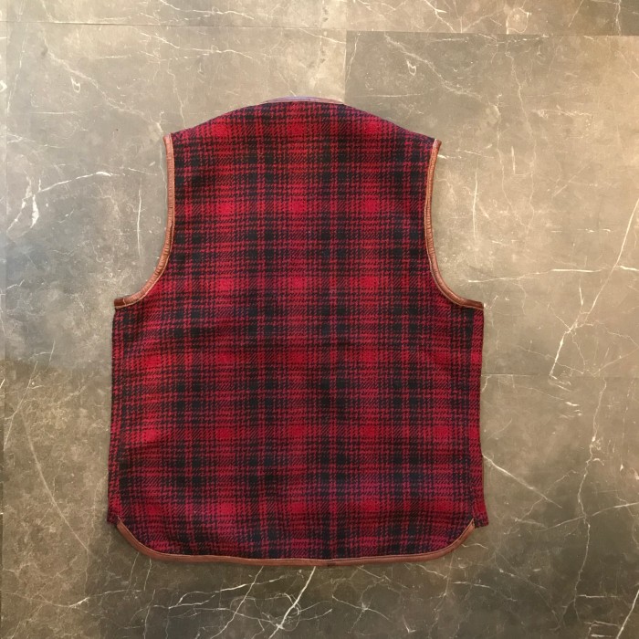Design check vest ‼︎ | Vintage.City 古着屋、古着コーデ情報を発信