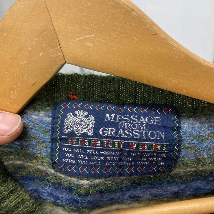 90’s MESSAGE GRASSTONニットセーター　 | Vintage.City Vintage Shops, Vintage Fashion Trends