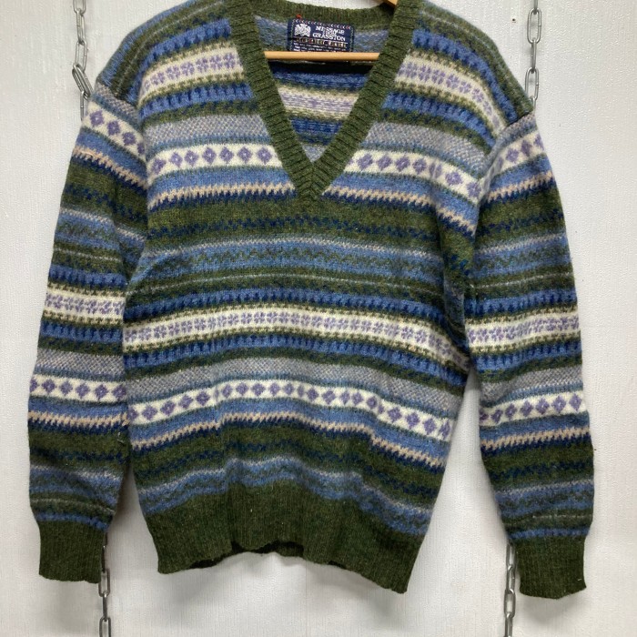90’s MESSAGE GRASSTONニットセーター　 | Vintage.City 古着屋、古着コーデ情報を発信