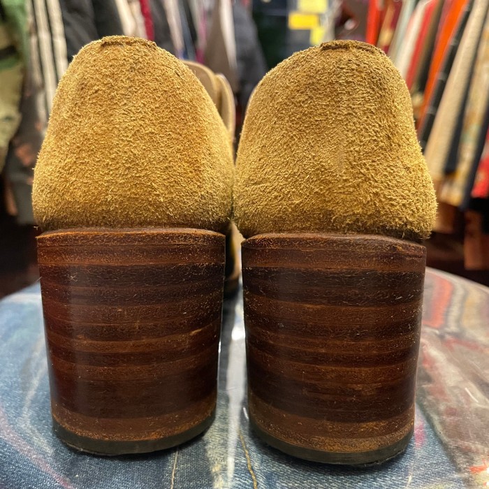 70s made in Spain #レザー スエード #靴 | Vintage.City 古着屋、古着コーデ情報を発信