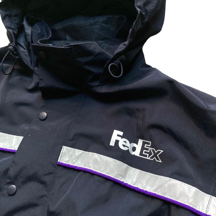 FEDEX Reflector Nylon Staff Jacket | Vintage.City 古着屋、古着コーデ情報を発信