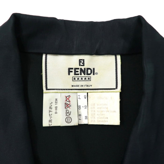 FENDI ノースリーブ コート ワンピース 40 オールド イタリア製 | Vintage.City 古着屋、古着コーデ情報を発信