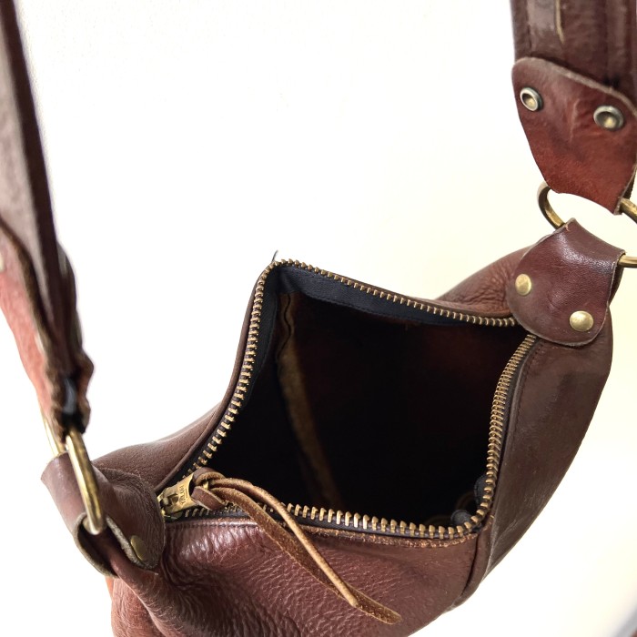 Vintage "Remake"Leather Shoulder Bag | Vintage.City 古着屋、古着コーデ情報を発信
