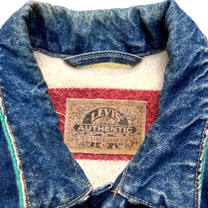 90s Levi’s 70617 Reversible Denim Jacket | Vintage.City 빈티지숍, 빈티지 코디 정보