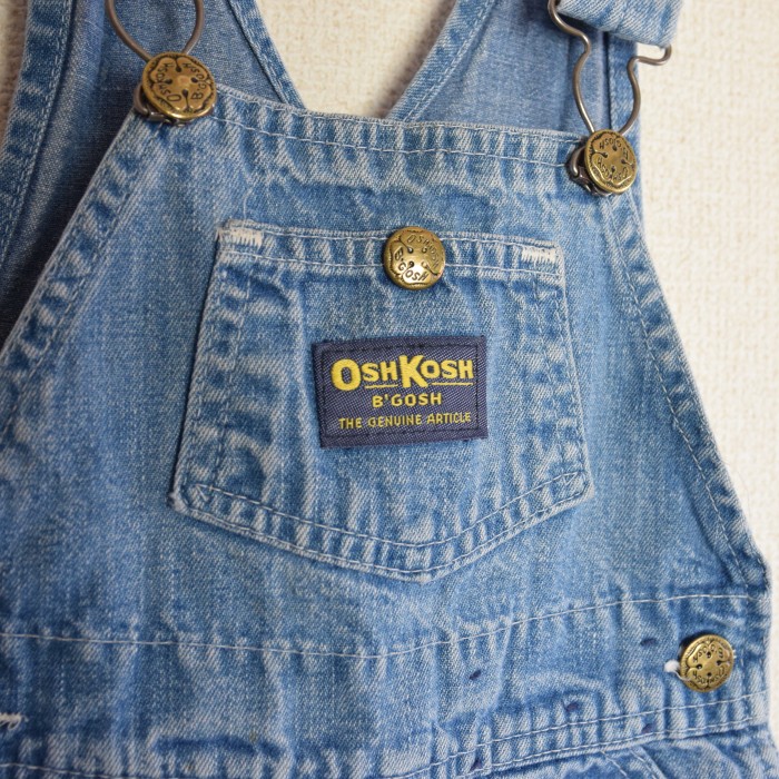 70s kids OSHKOSH denim one piece | Vintage.City 古着屋、古着コーデ情報を発信