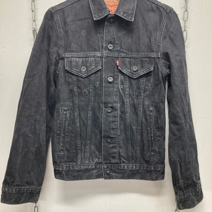 Levi‘sブラックデニムジャケット Gジャン XS | Vintage.City 古着屋、古着コーデ情報を発信