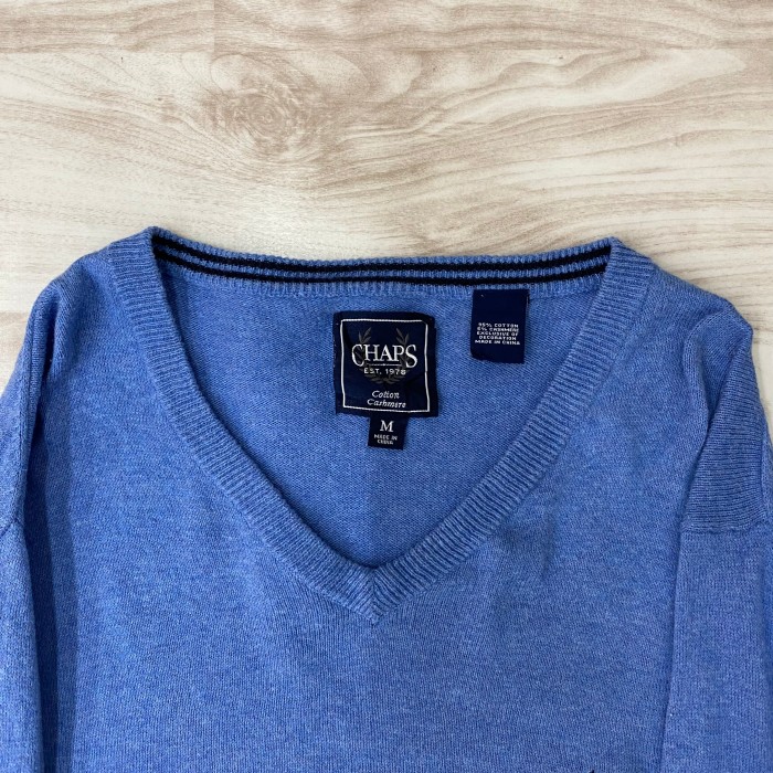 【CHAPS】 セーター ブルー レディースM | Vintage.City 古着屋、古着コーデ情報を発信