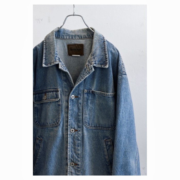 Vintage Pocketed Denim Jacket | Vintage.City 빈티지숍, 빈티지 코디 정보