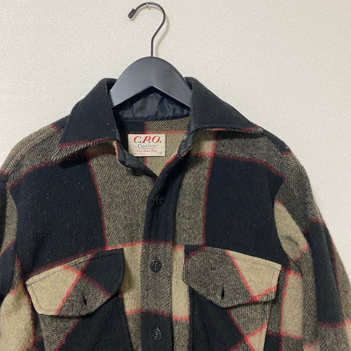 70s USA製　ウールCPOシャツジャケット | Vintage.City 古着屋、古着コーデ情報を発信