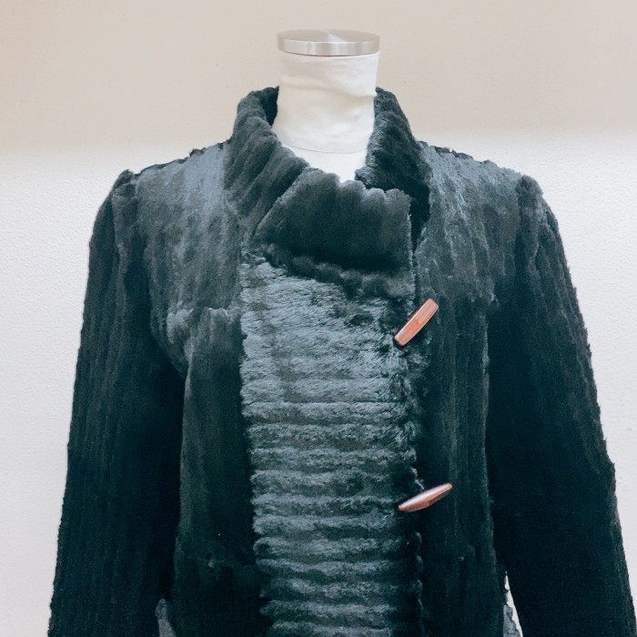 ヴィンテージ　ファーコート　黒　テン　vintage fur coat | Vintage.City 빈티지숍, 빈티지 코디 정보