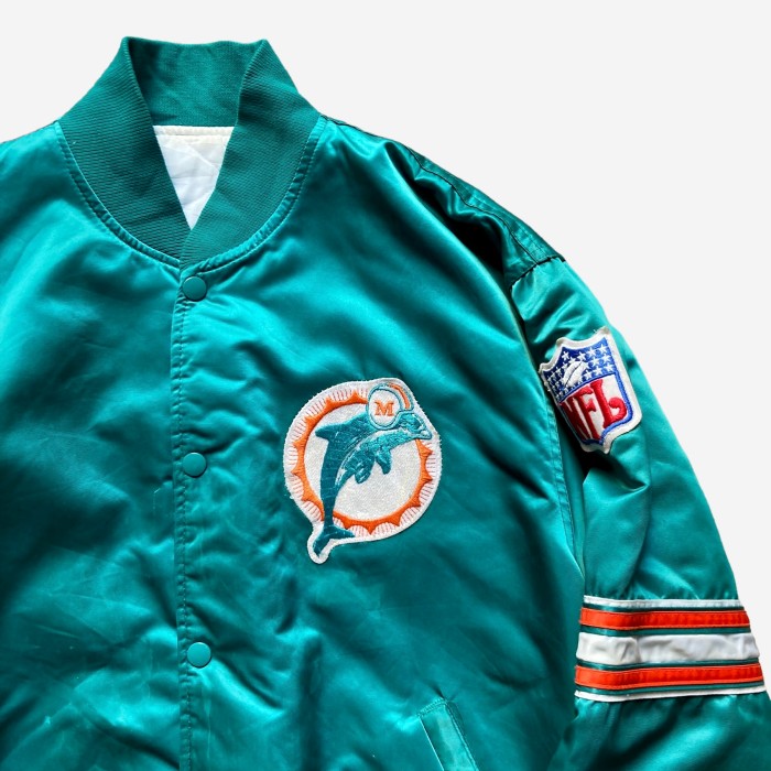 〜90’s STARTER NFL MIAMI DOLPHINS Jacket | Vintage.City 古着屋、古着コーデ情報を発信