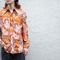 70s Alfie multi pattern shirt | Vintage.City ヴィンテージ 古着
