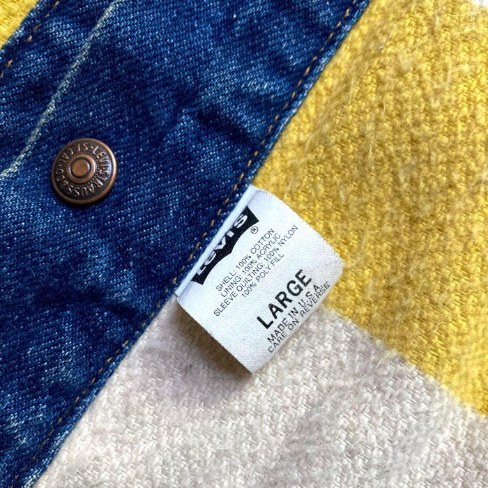 90s Levi’s 70617 Reversible Denim Jacket | Vintage.City 古着屋、古着コーデ情報を発信