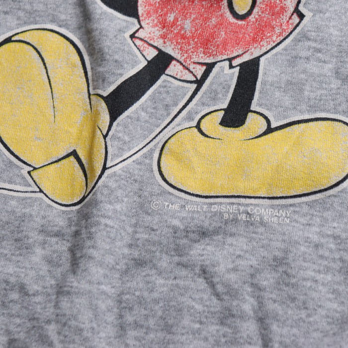 1980s MICKEY MOUSE Sweatshirts M 霜降りグレー | Vintage.City 古着屋、古着コーデ情報を発信
