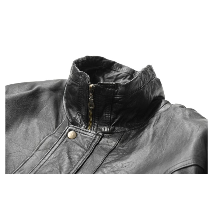 Old Design Leather Jacket | Vintage.City 古着屋、古着コーデ情報を発信