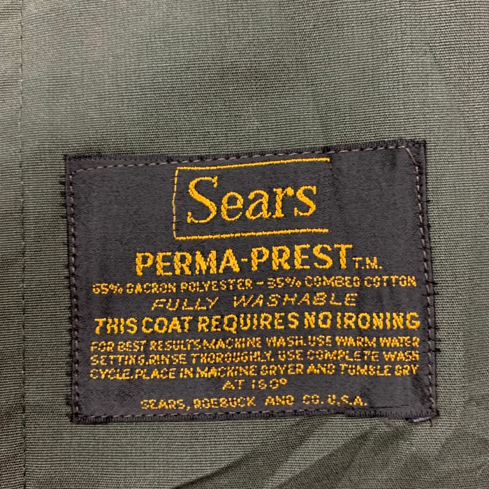 70'S SEARS "PERMA-PREST" バルマカーンコート | Vintage.City 古着屋、古着コーデ情報を発信