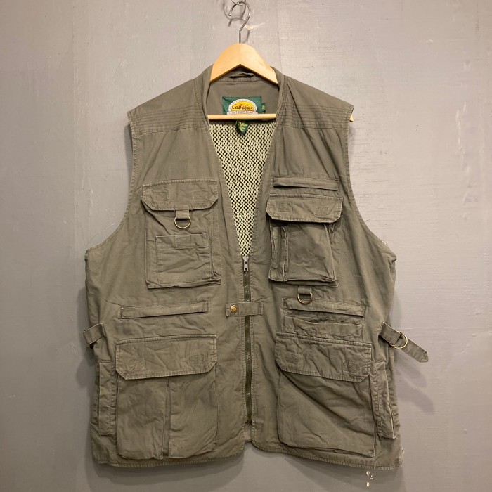 90's cabela's utility vest | Vintage.City 빈티지숍, 빈티지 코디 정보
