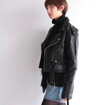 Vintage leather riders jacket | Vintage.City ヴィンテージ 古着