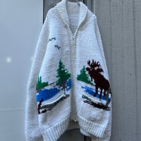 big silhouette cowichan sweater | Vintage.City ヴィンテージ 古着