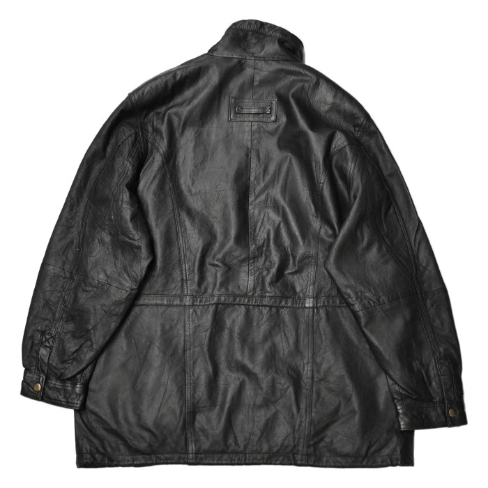 Old Design Leather Jacket | Vintage.City 빈티지숍, 빈티지 코디 정보