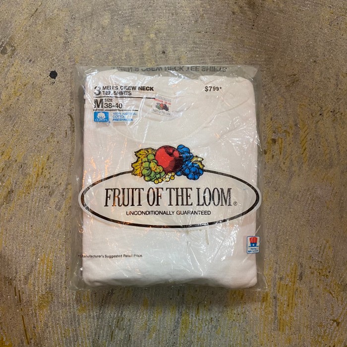 80s FRUIT OF THE LOOM pack tee | Vintage.City 古着屋、古着コーデ情報を発信
