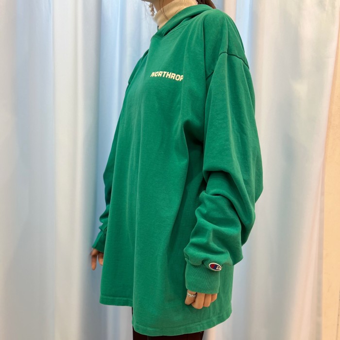 90s Champion hooded long sleeve T-shirt | Vintage.City 古着屋、古着コーデ情報を発信