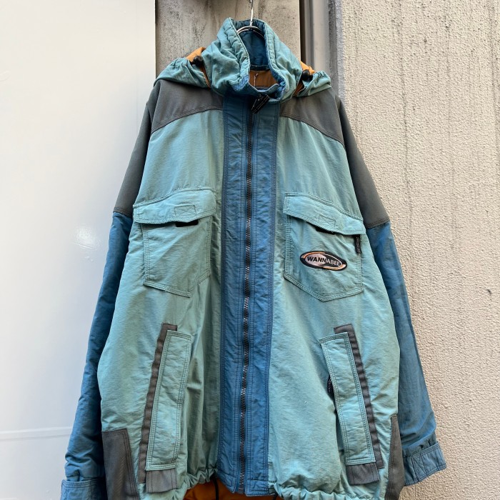 "Wannabee" nice color padding ski jacket | Vintage.City 古着屋、古着コーデ情報を発信