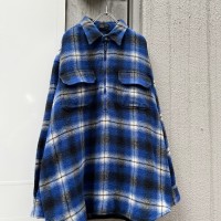 "SalmonRiverTraders" ombrecheck wool hal | Vintage.City ヴィンテージ 古着