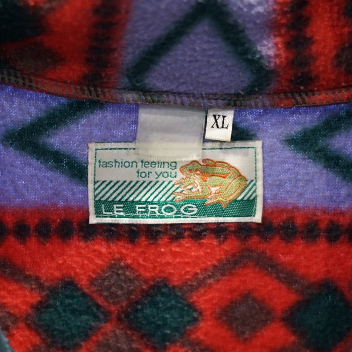 LE FROG half zip freeze pullover | Vintage.City 古着屋、古着コーデ情報を発信