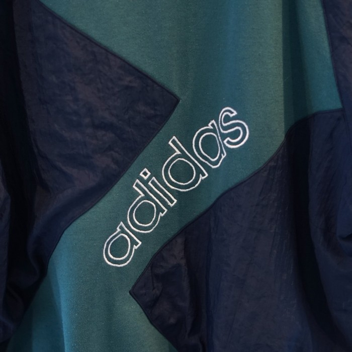 1980s adidas mock neck cut back sweat sh | Vintage.City 古着屋、古着コーデ情報を発信