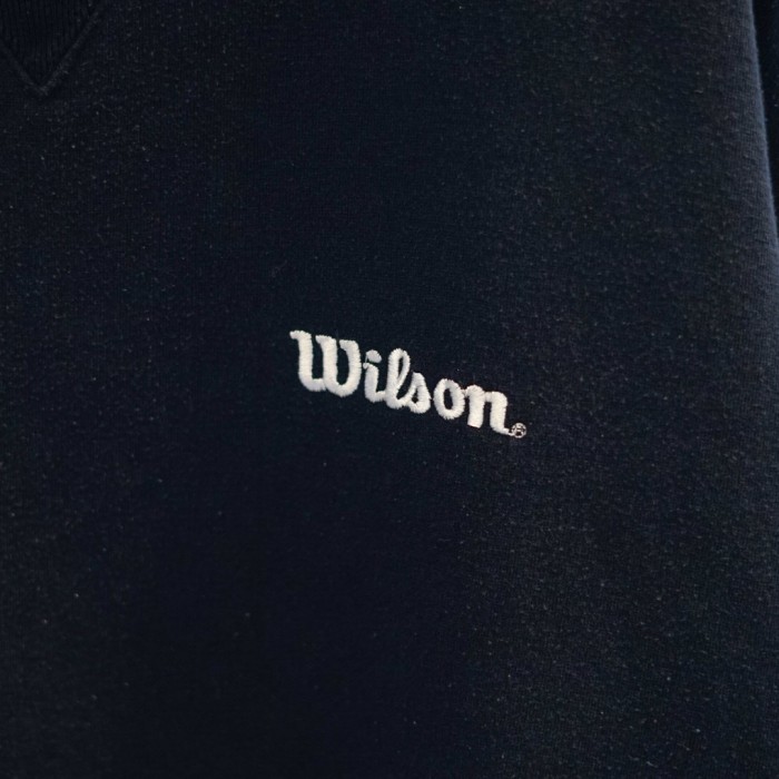 Wilson logo embroidery sweat shirt | Vintage.City 빈티지숍, 빈티지 코디 정보