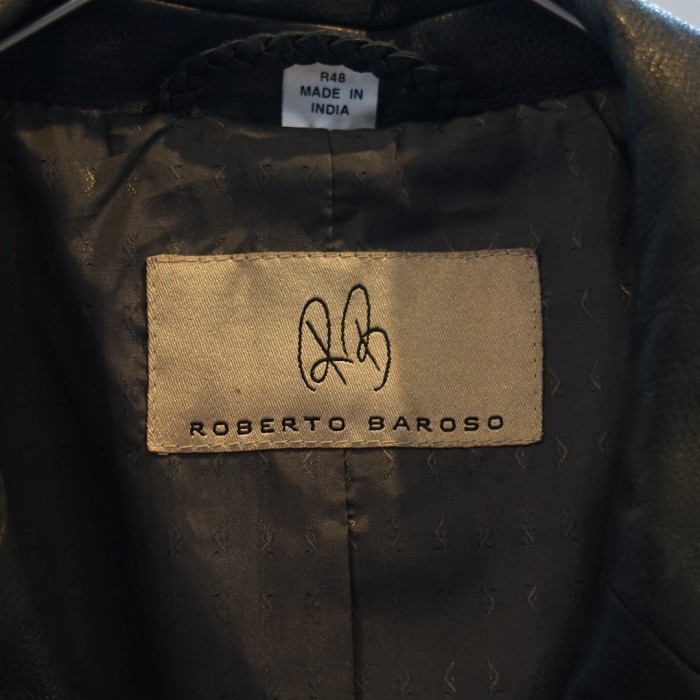 ROBERTO BAROSO genuine leather jacket | Vintage.City 古着屋、古着コーデ情報を発信