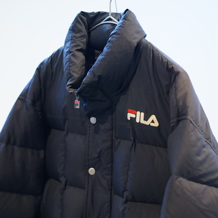 1990s FILA logo embroidery down jacket | Vintage.City Vintage Shops, Vintage Fashion Trends
