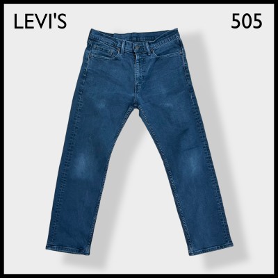 【LEVI'S】505 ブラックジーンズ デニム W33L30 色落ち US古着 | Vintage.City ヴィンテージ 古着