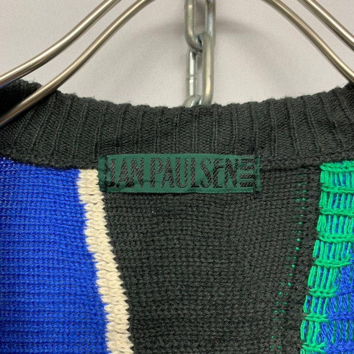 ”JAN PAULSEN” 3D Design Knit | Vintage.City 古着屋、古着コーデ情報を発信