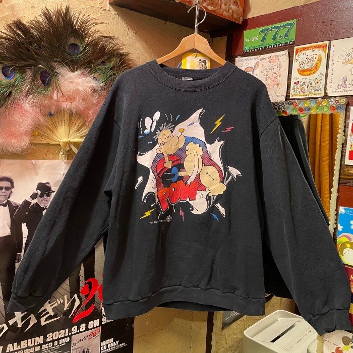 90s from usa #popeye #スウェット | Vintage.City 古着屋、古着コーデ情報を発信
