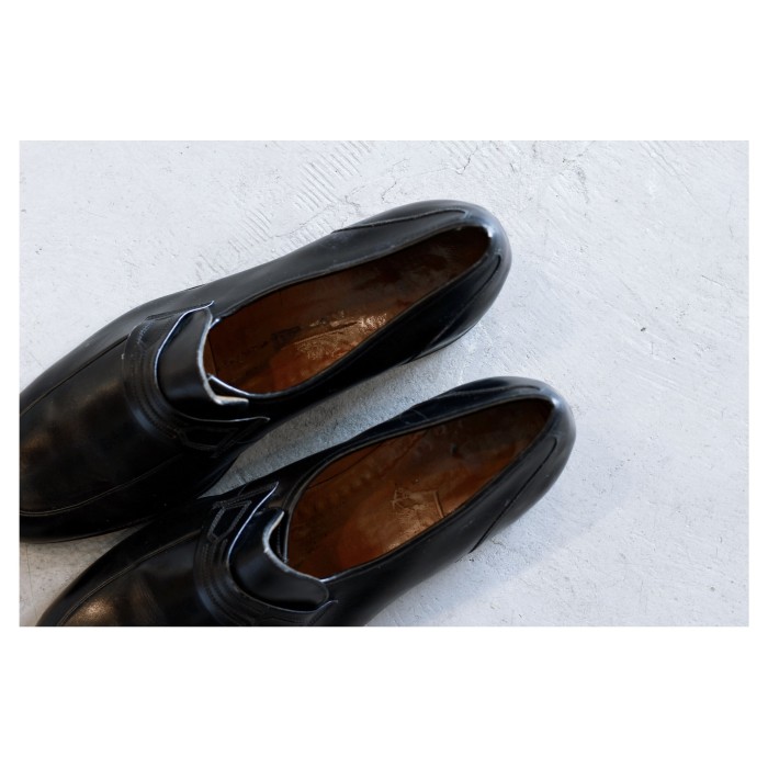 Vintage Black Leather Loafer | Vintage.City 빈티지숍, 빈티지 코디 정보