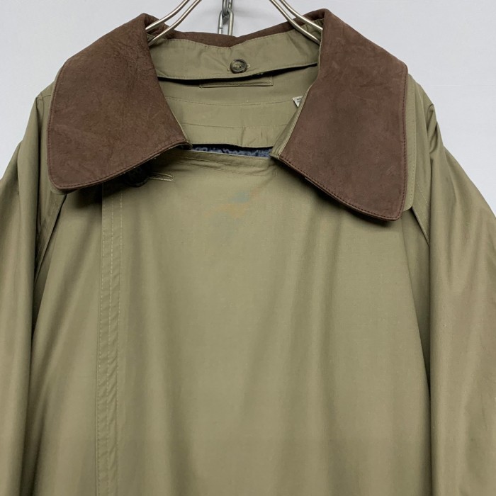“LONDON FOG” Leather Collar Trench Coat | Vintage.City 빈티지숍, 빈티지 코디 정보