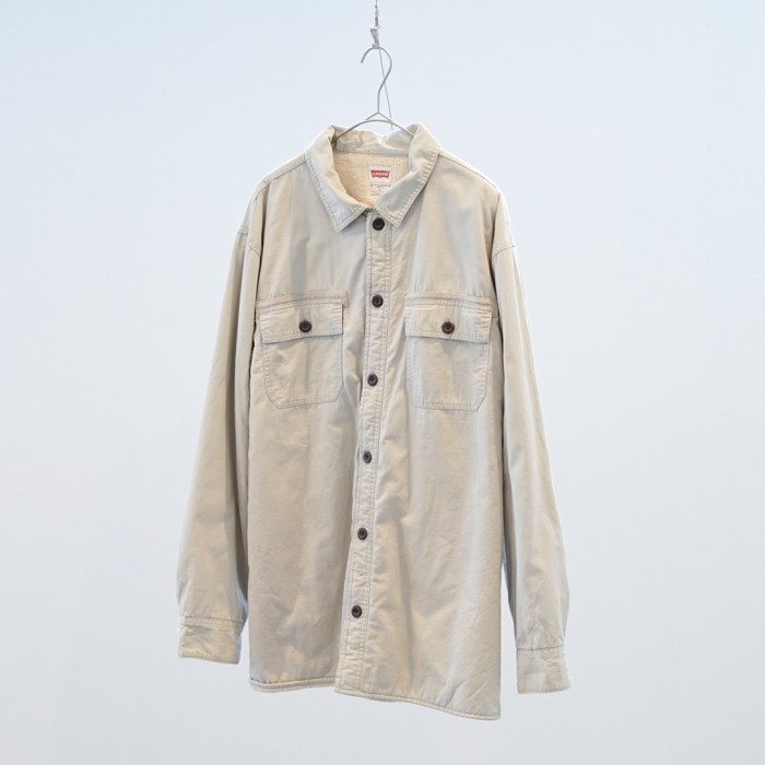 Levi's back bore cotton shirt jacket | Vintage.City 古着屋、古着コーデ情報を発信