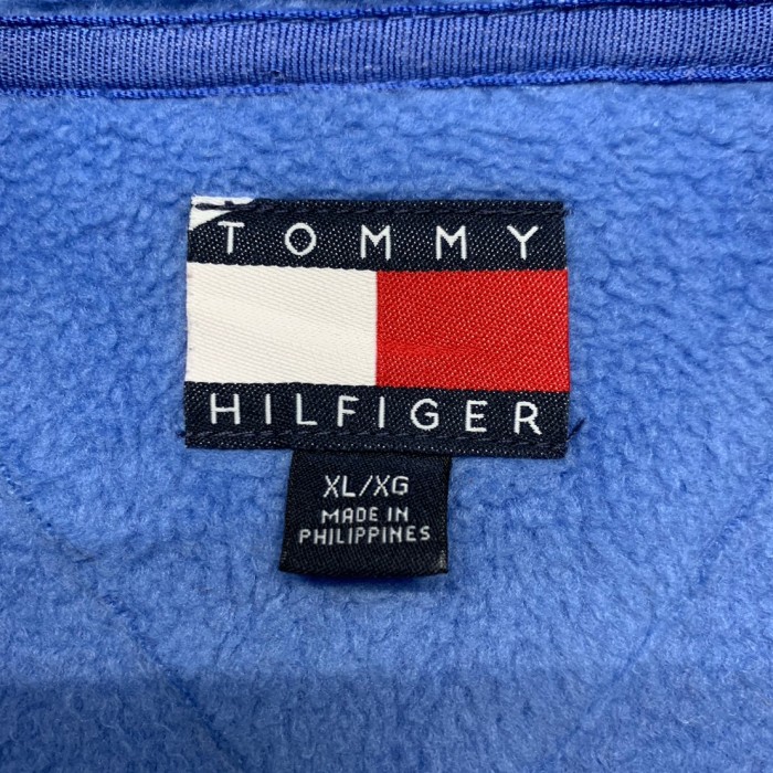 90’s “TOMMY HILFIGER” Half Zip Fleece | Vintage.City 빈티지숍, 빈티지 코디 정보