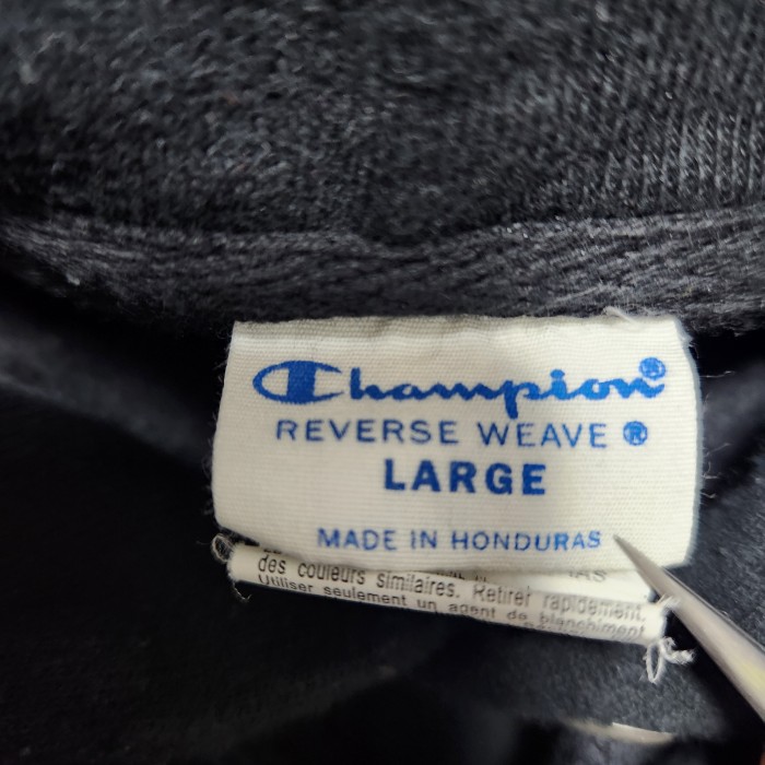 Champion　リバースウィーブ　プルオーバー　パーカー　サイズ L　黒 | Vintage.City 古着屋、古着コーデ情報を発信