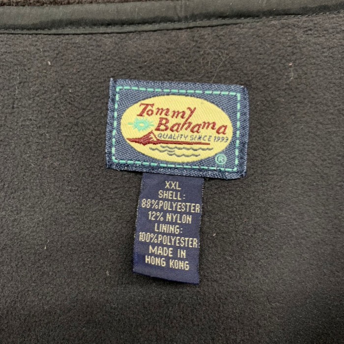 “TOMMY BAHAMA” Fleece Lining Half Zip | Vintage.City 古着屋、古着コーデ情報を発信