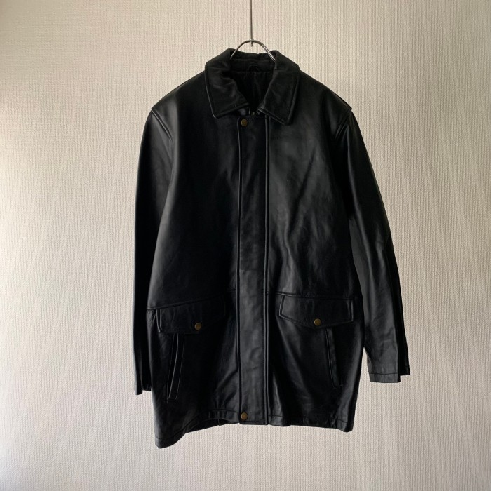 leather half coat"  lamb leather | Vintage.City 빈티지숍, 빈티지 코디 정보