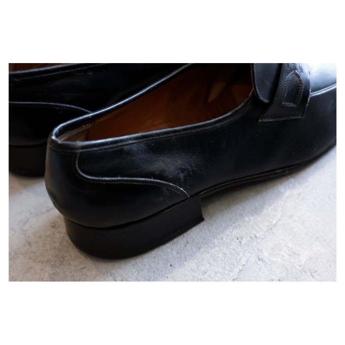 Vintage Black Leather Loafer | Vintage.City 古着屋、古着コーデ情報を発信