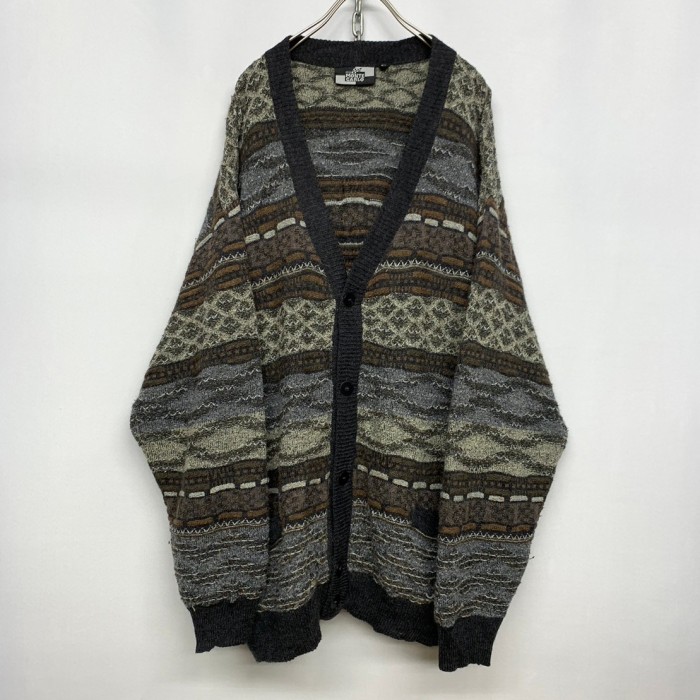 “MONTE CARLO” Jacquard Knit Cardigan | Vintage.City Vintage Shops, Vintage Fashion Trends
