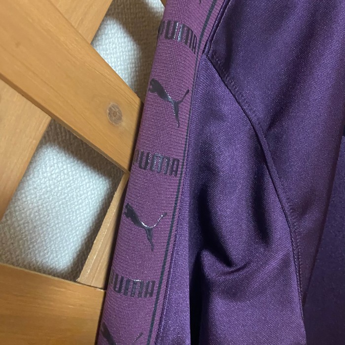 PUMA プーマ　紫　パープル　ダークカラー　トラックジャケット　古着 | Vintage.City 빈티지숍, 빈티지 코디 정보