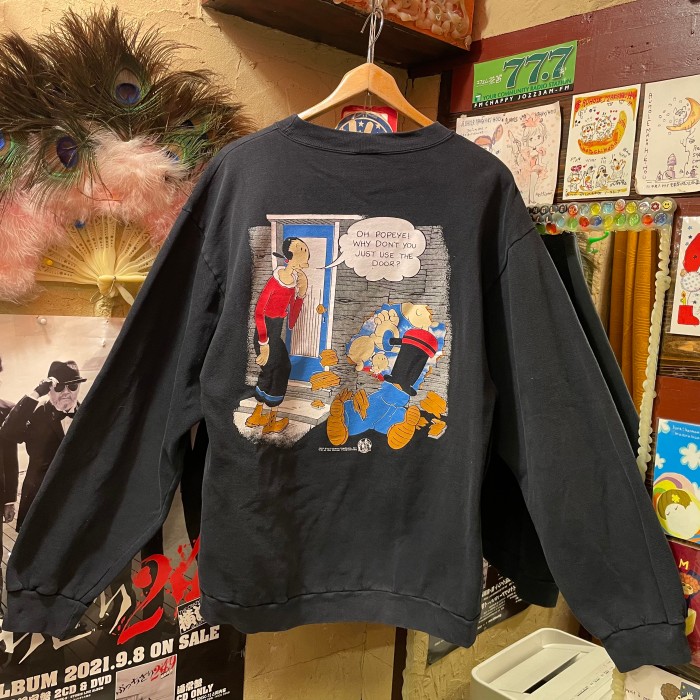 90s from usa #popeye #スウェット | Vintage.City Vintage Shops, Vintage Fashion Trends